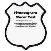 Womens Fitnessgram Pacer Test Fitness Testing V Neck T Shirt Shield Patch | Artistshot