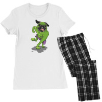 The Incredible Pug Women's Pajamas Set | Artistshot