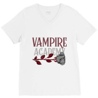 Vampire Academy Bloody Rose V-neck Tee | Artistshot