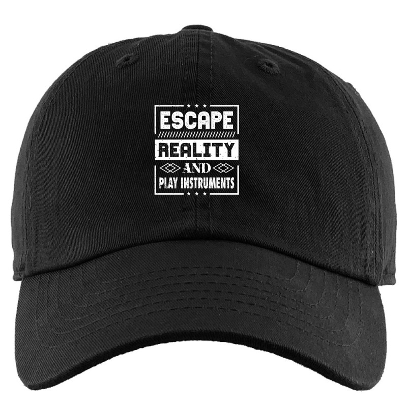 Escape Reality And Play Instruments Kids Cap by JAMESDSHARP | Artistshot