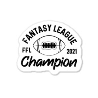 Fantasy League Champion Sticker | Artistshot