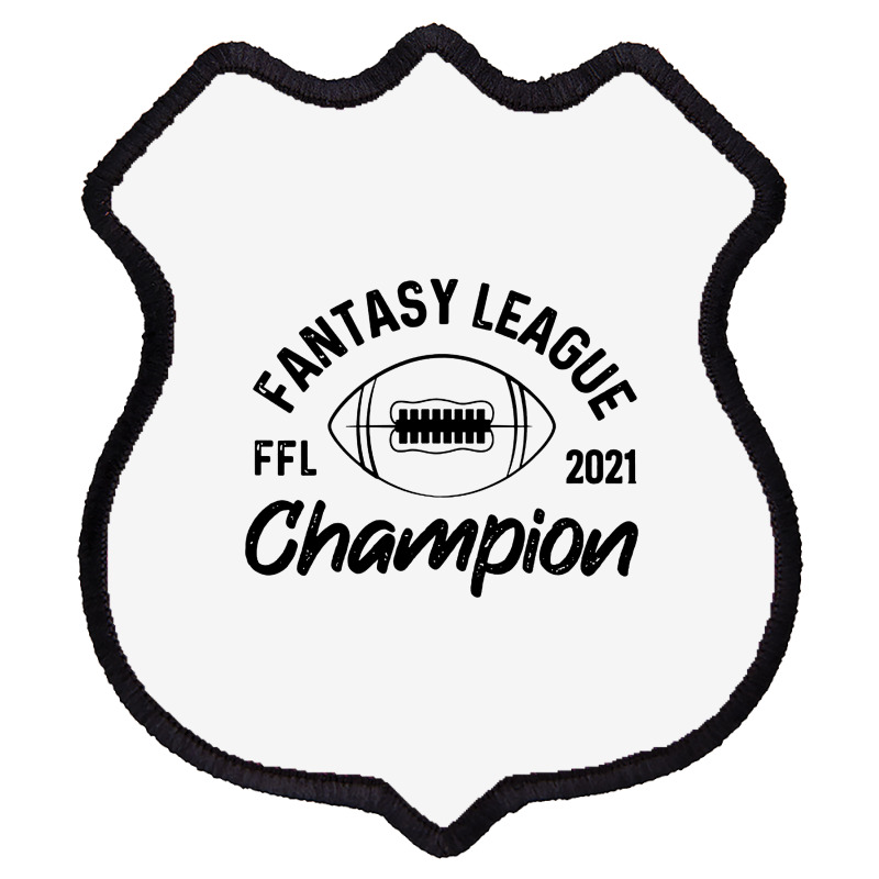 Fantasy League Champion Shield Patch | Artistshot