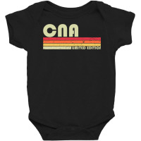 Cna Funny Job Title Profession Birthday Worker Idea Baby Bodysuit | Artistshot