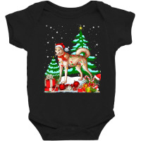 Funny Canaan Dog Christmas Xmas Cute Baby Bodysuit | Artistshot