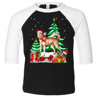 Funny Canaan Dog Christmas Xmas Cute Toddler 3/4 Sleeve Tee | Artistshot