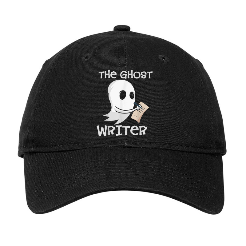 Ghost Writer Ghoul Author Halloween Trick Or Treat Novelist T Shirt Adjustable Cap by caneypga | Artistshot