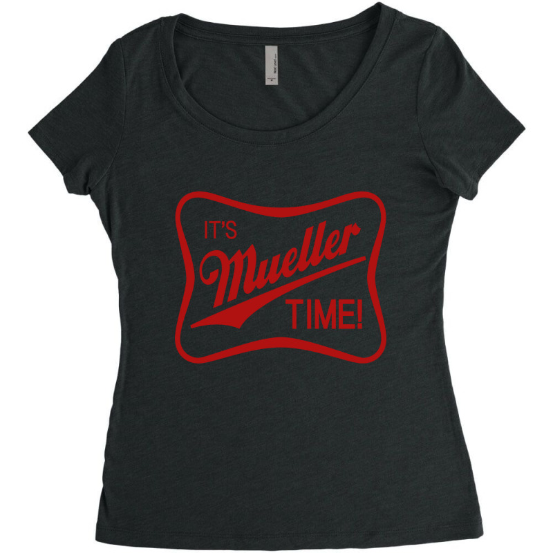 It's Mueller Time Women's Triblend Scoop T-shirt by ninoron | Artistshot