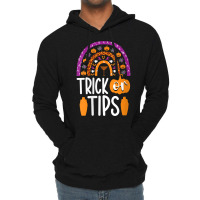 Womens Trick Or Tips Bartender Halloween Bartending Mixologist V Neck Lightweight Hoodie | Artistshot