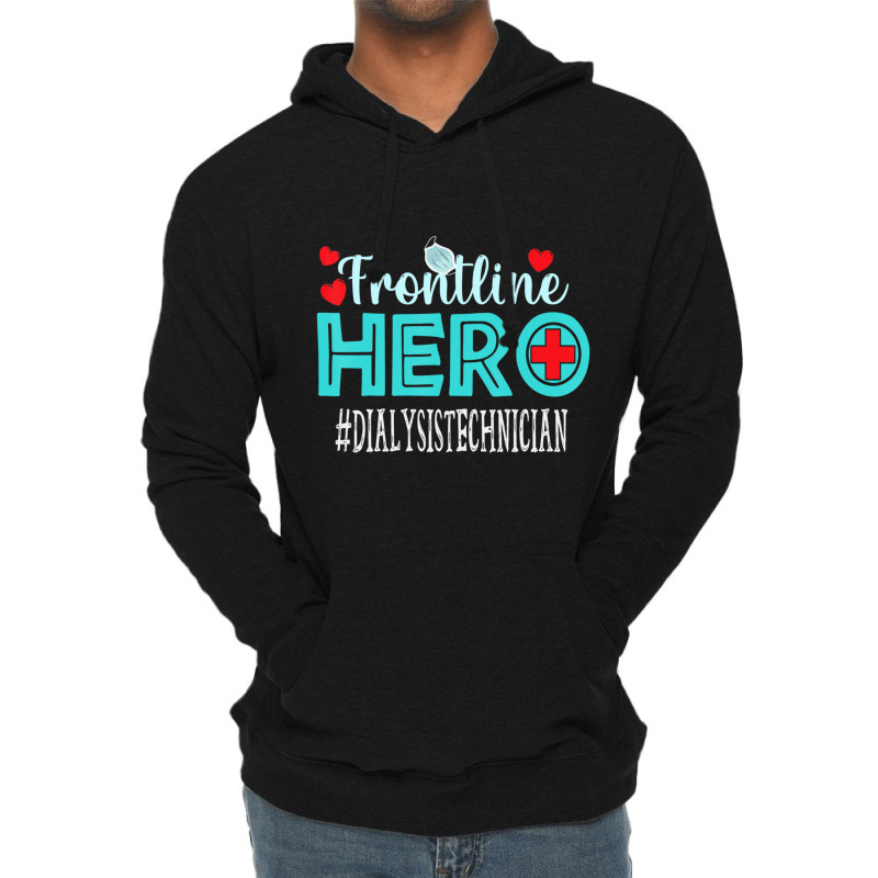 Dialysis Technician Frontline Hero Essential Workers Women Lightweight Hoodie | Artistshot