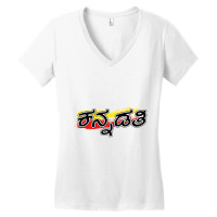 Kannadati-kannada Rajyotsava Women's V-neck T-shirt | Artistshot