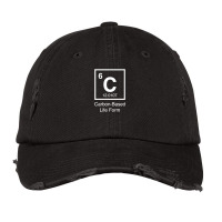 Carbon Based Life Form Funny Vintage Cap | Artistshot