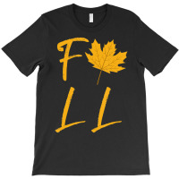 Fall Deciduous Leaf Autumn Season Colorful T-shirt | Artistshot