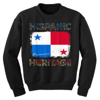 Hispanic Heritage Month Panama Flag Latino Panamanian Pride T Shirt Youth Sweatshirt | Artistshot