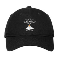 Kona Hawaii Big Island West Adjustable Cap | Artistshot