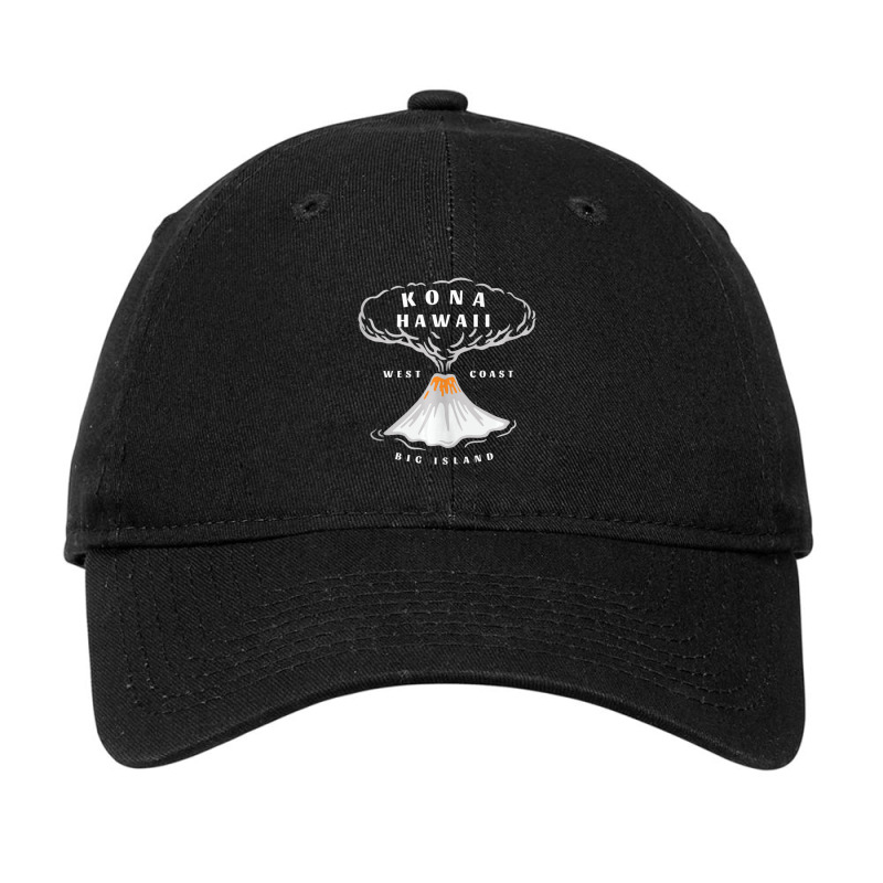 Kona Hawaii Big Island West Adjustable Cap by cm-arts | Artistshot