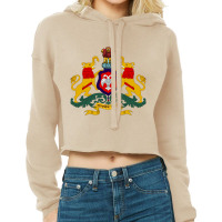 Karnataka Coat Of Arms, India Cropped Hoodie | Artistshot