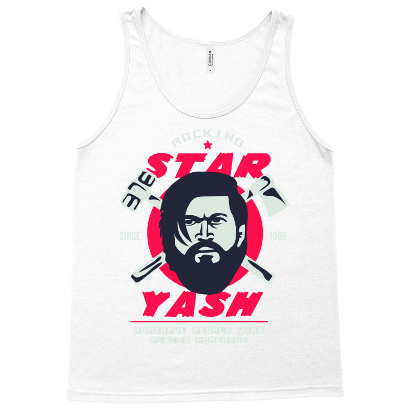 Kgf Yash Rocking Star Design Tank Top by RILEYALLEN | Artistshot