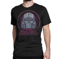 Transformers All Hail Megatron Portrait V-neck Classic T-shirt | Artistshot