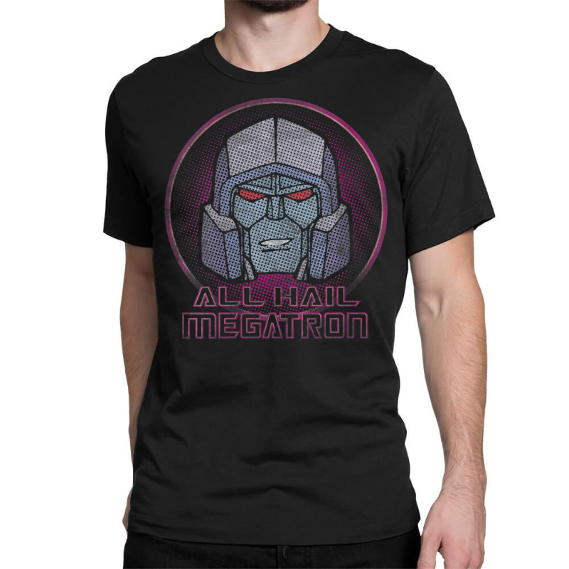 Transformers All Hail Megatron Portrait V-neck Classic T-shirt | Artistshot