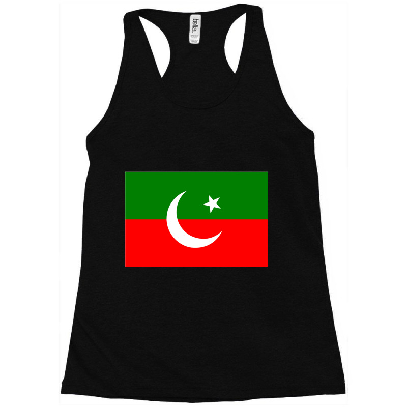 Imran Khan Pti Flag Glossy S Racerback Tank by cm-arts | Artistshot