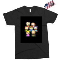 Graphic Kindergarten Game Characters Art Png Exclusive T-shirt | Artistshot