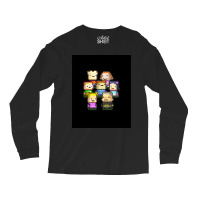 Graphic Kindergarten Game Characters Art Png Long Sleeve Shirts | Artistshot