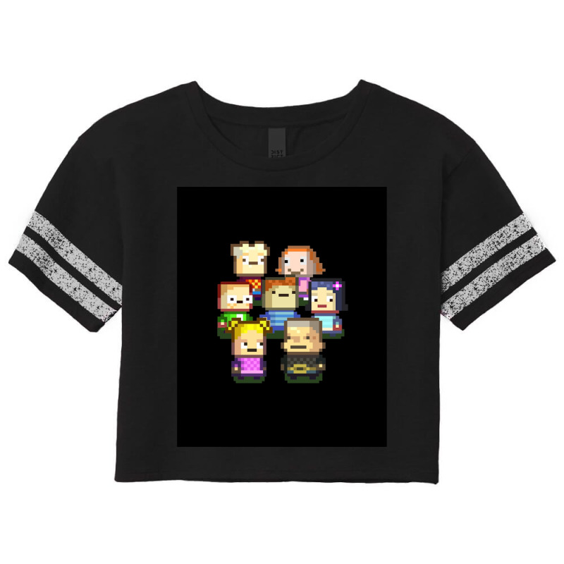 Graphic Kindergarten Game Characters Art Png Scorecard Crop Tee by cm-arts | Artistshot