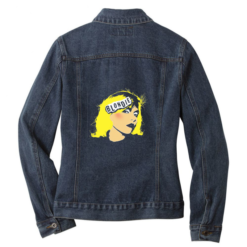 Parallel Lines Ladies Denim Jacket by cm-arts | Artistshot