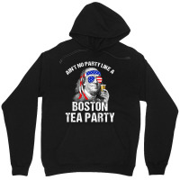 Aint No Party Like A Boston Tea Party Funny Ben Franklin Unisex Hoodie | Artistshot