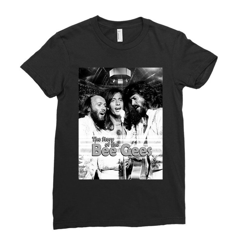 Beegees Ladies Fitted T-Shirt by DAVIDMORRIS | Artistshot