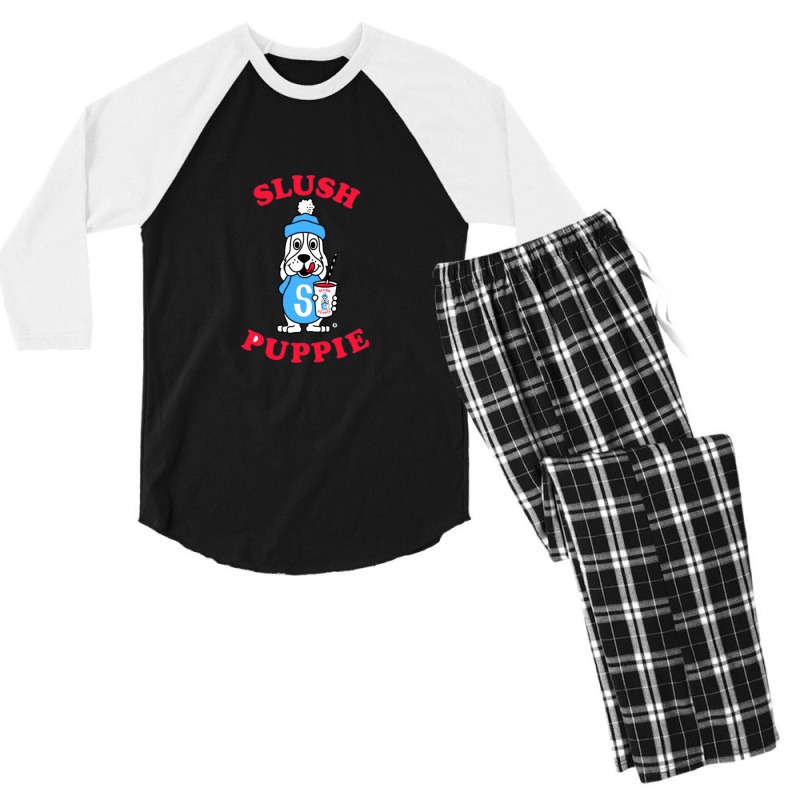 Slush Puppie Men's 3/4 Sleeve Pajama Set | Artistshot