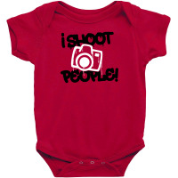 I Shoot People  Funny Photography Baby Bodysuit | Artistshot