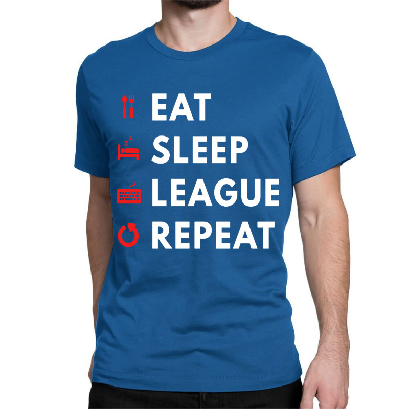 League Of Legends Song Repeat Classic T-shirt by david stropher | Artistshot