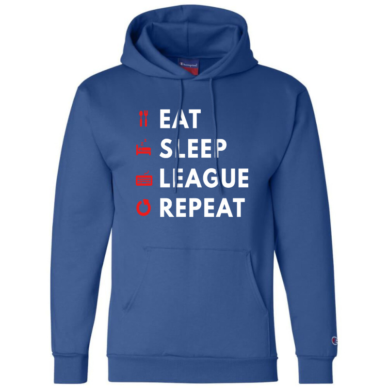 League Of Legends Song Repeat Champion Hoodie by david stropher | Artistshot