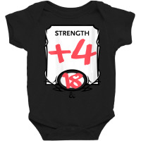 Dungeons & Dragons Strength Baby Bodysuit | Artistshot