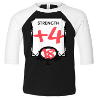 Dungeons & Dragons Strength Toddler 3/4 Sleeve Tee | Artistshot