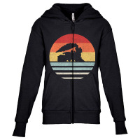 Retro Train Trains Lover Steam Train Vintage Youth Zipper Hoodie | Artistshot