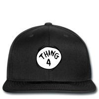 Dr. Seuss Thing 4 Emblem Color Option Printed Hat | Artistshot