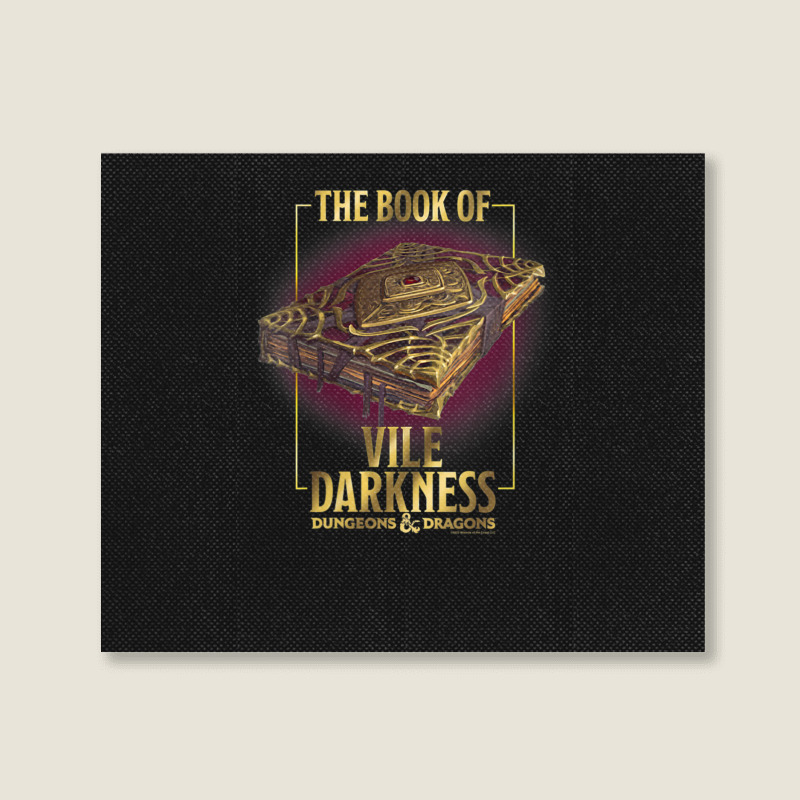 Dungeons & Dragons Vecna The Book Of Vile Darkness Landscape Canvas Print | Artistshot