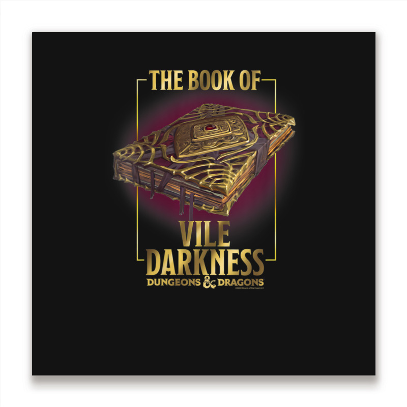 Dungeons & Dragons Vecna The Book Of Vile Darkness Metal Print Square | Artistshot