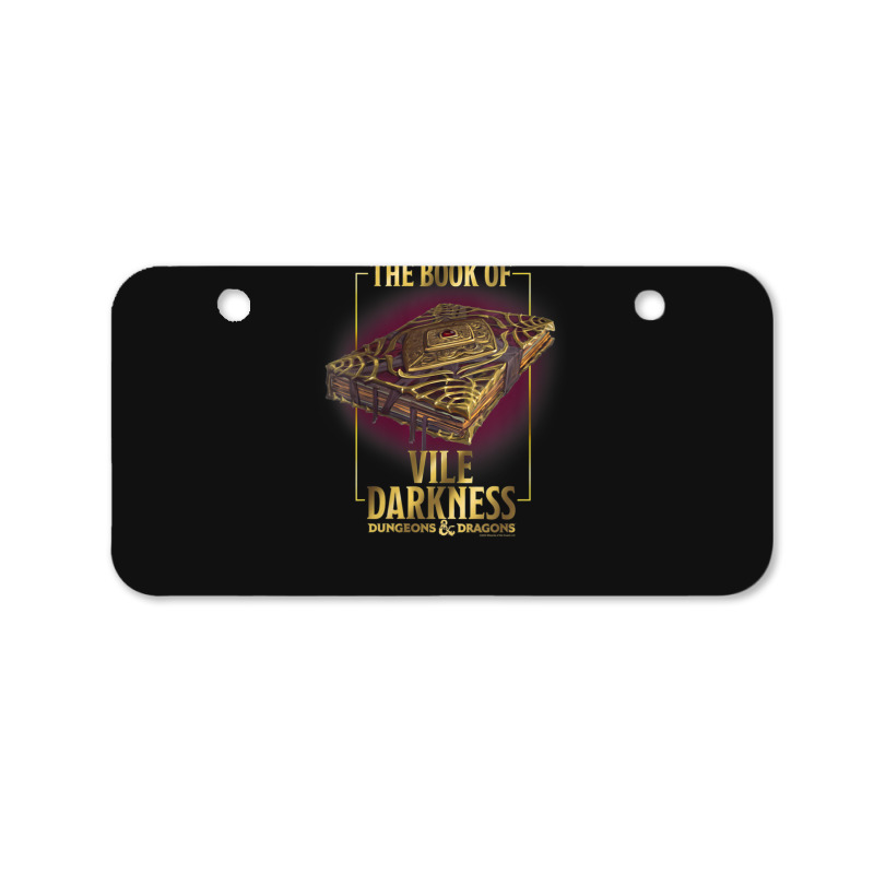 Dungeons & Dragons Vecna The Book Of Vile Darkness Bicycle License Plate | Artistshot