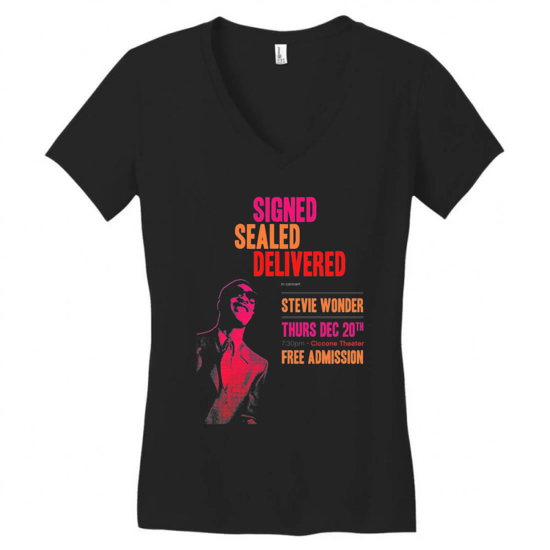 Signed Sealed Delivered  T-shirt Women's V-Neck T-Shirt by cm-arts | Artistshot