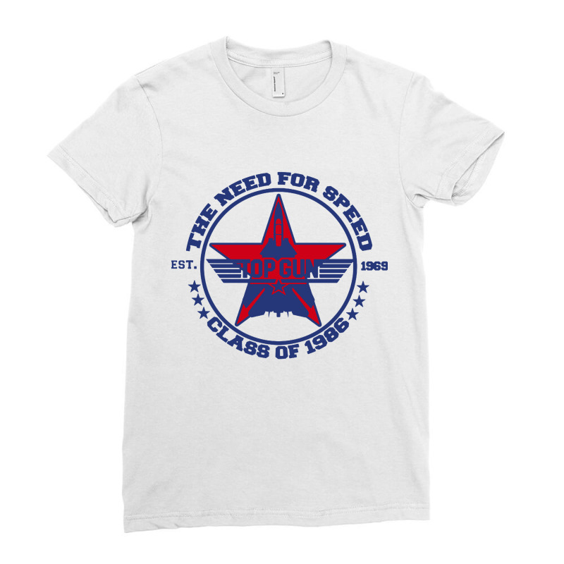 Top Gun Class Of 1986 Ladies Fitted T-Shirt by Koiku | Artistshot