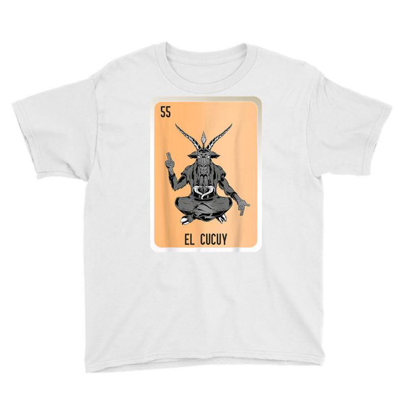 El Cucuy Mexican Slang Lottery Bingo Cards T Shirt Youth Tee by cm-arts | Artistshot