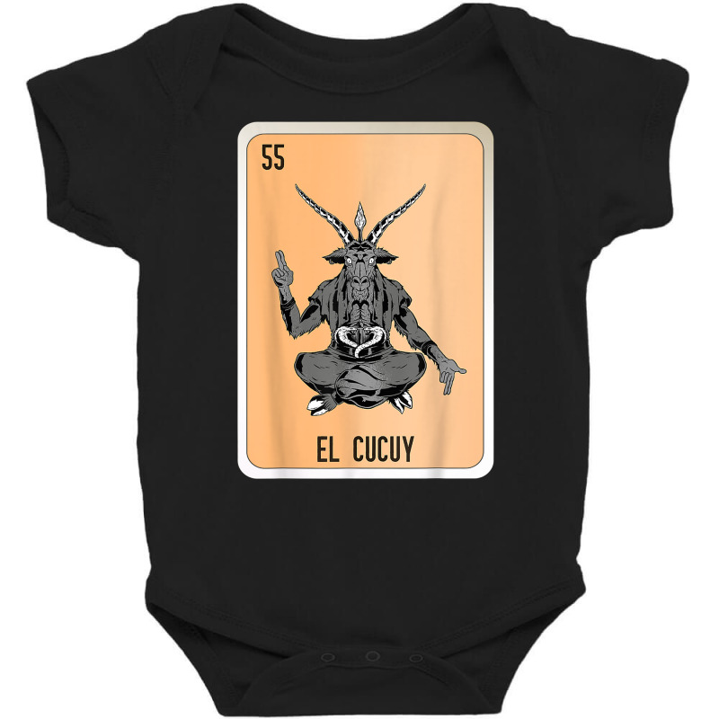 El Cucuy Mexican Slang Lottery Bingo Cards T Shirt Baby Bodysuit by cm-arts | Artistshot