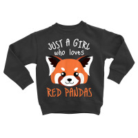 Red Panda Plushie Red Panda Tail Cute Red Panda Stuffed Toy T Shirt Toddler Sweatshirt | Artistshot