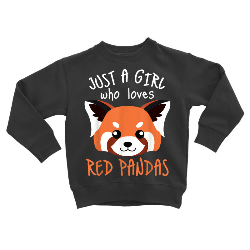 Red Panda Plushie Red Panda Tail Cute Red Panda Stuffed Toy T Shirt Toddler Sweatshirt by cm-arts | Artistshot