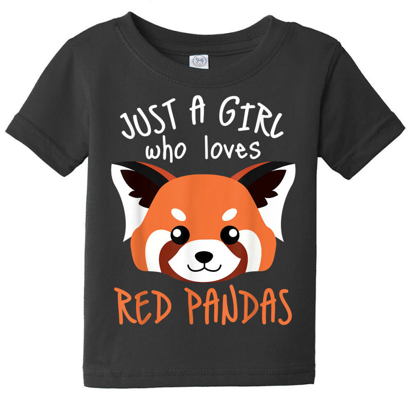 Red Panda Plushie Red Panda Tail Cute Red Panda Stuffed Toy T Shirt Baby Tee by cm-arts | Artistshot