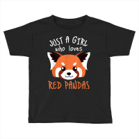 Red Panda Plushie Red Panda Tail Cute Red Panda Stuffed Toy T Shirt Toddler T-shirt | Artistshot