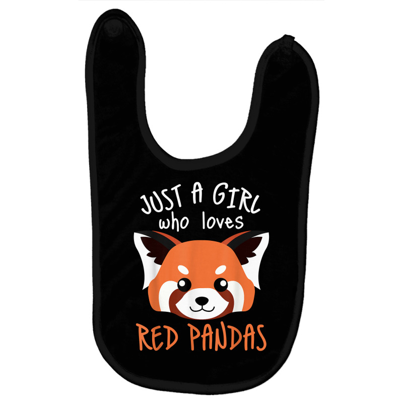 Red Panda Plushie Red Panda Tail Cute Red Panda Stuffed Toy T Shirt Baby Bibs by cm-arts | Artistshot